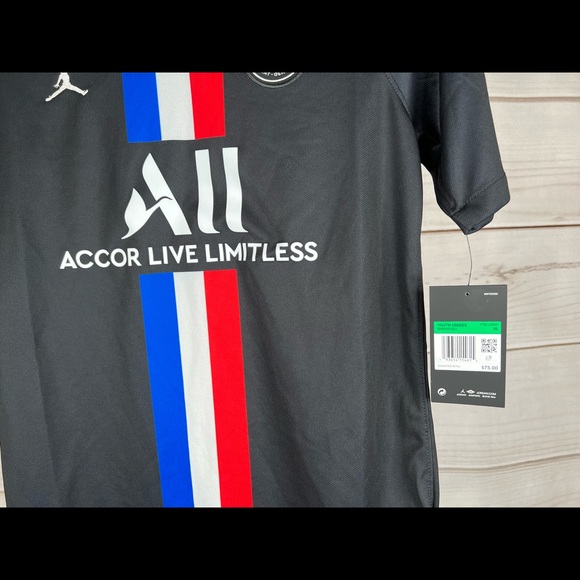 Nike JR342891AG Paris Saint Germain 18-20 PSG Authentic Third Jersey Soccer - Picture 2 of 4